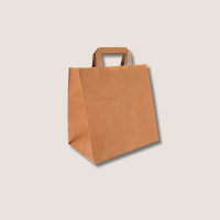 Papiertragetaschen Braun M 250Stück