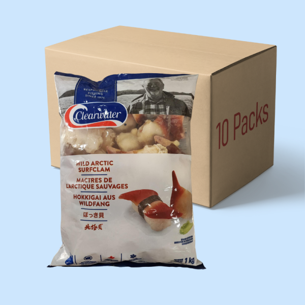 Hokkigai 10x1kg Karton