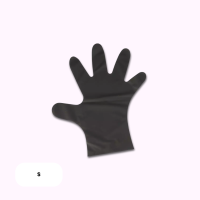 Takori TPE Sushihandschuhe S Schwarz 200Stück