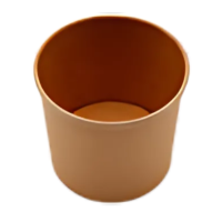 Cardboard Soup Cup 32oz Ø118mm Kraft Brown 500 pcs