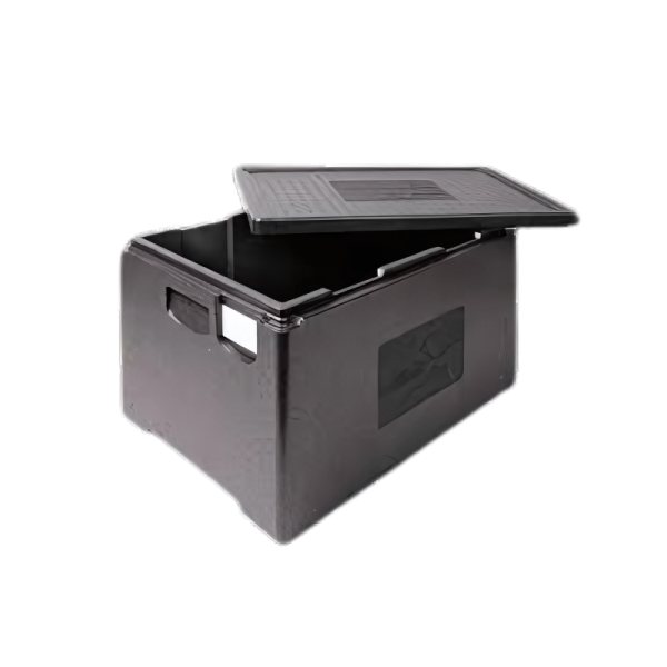 Mehrweg Kühlboxen Styro Schwarz L - Pfand