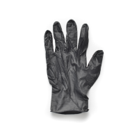 Nitril-Handschuhe XL puderfrei schwarz 100Stück