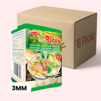 OH!RICEY Reisnudeln Pho Kho grün 3mm 18x500g Karton