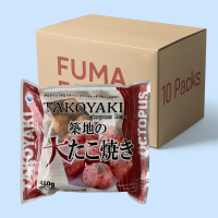 Tsukiji Takoyaki Oktopus Bällchen 10x480g Karton