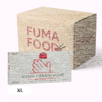 Takori TPE Sushihandschuhe XL Schwarz 10x200Stück...