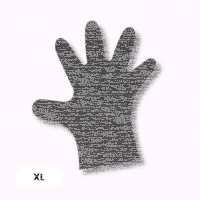 Takori TPE Sushihandschuhe XL Schwarz 10x200Stück Karton