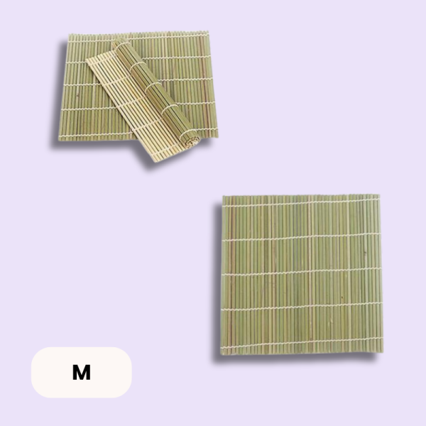 Thảm cuộn sushi tre M 24x24cm