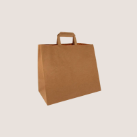 Papiertragetaschen Braun XL 250Stück