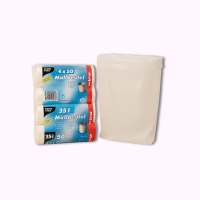 HDPE-Müllbeutel 35l transparent 4x50STK Packung
