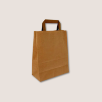 Papiertragetaschen Braun L 250STK Karton